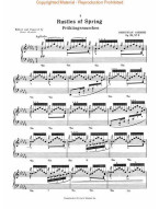 Christian Sinding: Rustles of Spring, Op. 32, No. 3 (noty na klavír)