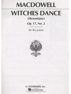 Edward MacDowell: Witches' Dance, Op. 17, No. 2 (noty na klavír)