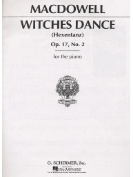 Edward MacDowell: Witches' Dance, Op. 17, No. 2 (noty na klavír)