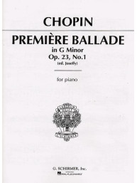 Frédéric Chopin: Premiere Ballade, Op. 23, No. 1 (noty na klavír)