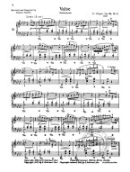 Frédéric Chopin: Waltz, Op. 69, No. 1 in Ab Major (noty na klavír)