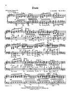 Alexandr Skrjabin: Etude In C Sharp Minor Op.2 No.1 (noty na klavír)