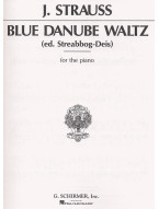 Johann Strauss: Blue Danube Waltz (noty na klavír)