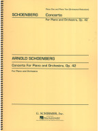 Arnold Schönberg: Concerto, Op. 42 (noty na čtyřruční klavír)