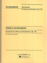 Arnold Schönberg: Concerto, Op. 42 (noty na čtyřruční klavír)