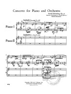 Arnold Schönberg: Concerto, Op. 42 (noty na čtyřruční klavír)