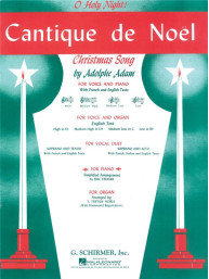 Adolphe Charles Adam: Cantique De Noel (noty na klavír)
