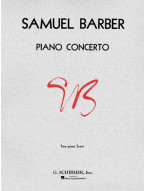 Samuel Barber: Concerto (noty na čtyřruční klavír)