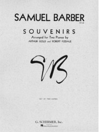 Samuel Barber: Souvenirs (noty na čtyřruční klavír)