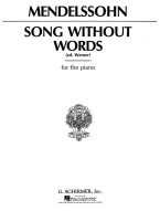 Felix Mendelssohn Bartholdy: Song Without Words (noty na klavír)