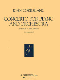 John Corigliano: Piano Concerto (noty na čtyřruční klavír)