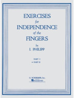 Isidore Philipp: Exercises for Independence of Fingers 2 (noty na klavír)