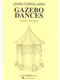 John Corigliano: Gazebo Dances (noty na čtyřruční klavír)
