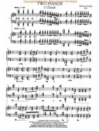 Morton Gould: 2 Pianos (noty na čtyřruční klavír)