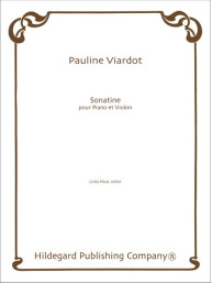 Pauline Viardot: Sonatine (noty na housle, klavír)