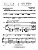 Joseph Achron: Hebrew Melody (noty na housle, klavír)