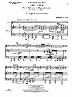 Ernest Bloch: Nigun from Baal Shem (noty na housle, klavír)
