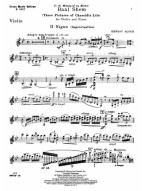 Ernest Bloch: Nigun from Baal Shem (noty na housle, klavír)