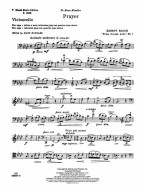 Ernest Bloch: Prayer from Jewish Life, No. 1 (noty na violoncello, klavír)