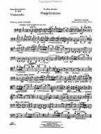 Ernest Bloch: Supplication from Jewish Life, No. 2 (noty na violoncello)