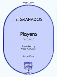 Enrique Granados: Playera (noty na violoncello, klavír)