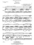 Enrique Granados: Playera (noty na violoncello, klavír)