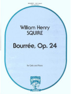 William Henry Squire: Bourrée, Op. 24 (noty na violoncello, klavír)