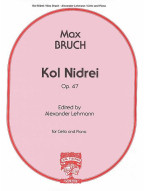 Max Bruch: Kol Nidrei Op.47 (noty na violoncello, klavír)