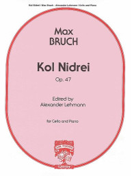Max Bruch: Kol Nidrei Op.47 (noty na violoncello, klavír)