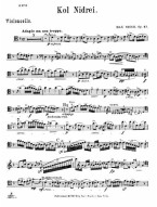 Max Bruch: Kol Nidrei Op.47 (noty na violoncello, klavír)