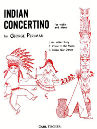 George Perlman: Indian Concertino (noty na housle, klavír)