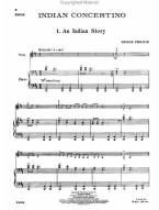 George Perlman: Indian Concertino (noty na housle, klavír)