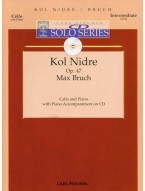Max Bruch: Kol Nidrei Op.47 (noty na violoncello, klavír) (+audio)