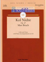 Max Bruch: Kol Nidrei Op.47 (noty na violoncello, klavír) (+audio)