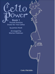 James Hook: Cello Power, Book 1 - Thumb Position Duets (noty na violoncello)