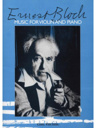 Ernest Bloch: Music (noty na housle, klavír)