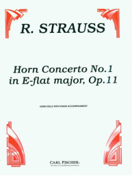 Richard Strauss: Horn Concerto No. 1 In Eb Major, Op. 11 (noty pro lesní roh, klavír)