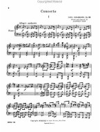 Carl Goldmark: Concerto op. 28 (noty na housle, klavír)