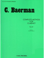 Carl Baermann: Complete Method for Clarinet Op. 63 (noty na klarinet)