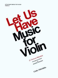 Let Us Have Music for Violin 2 (noty na housle, klavír)