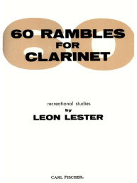 Leon Lester: 60 Rambles (noty na klarinet)
