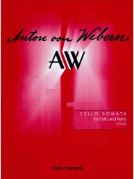 Anton Webern: Cello Sonata - 1914 (noty na violoncello, klavír)