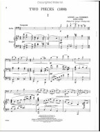 Anton Webern: 2 Pieces - 1899 (noty na violoncello, klavír)