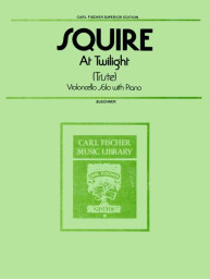 William Henry Squire: At Twilight (noty na violoncello, klavír)
