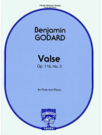 Benjamin Godard: Valse Opus 116/3 (noty na příčnou flétnu, klavír)