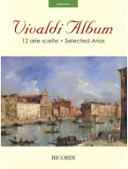 Vivaldi Album: 12 Selected Arias - Soprano (noty na zpěv, klavír)