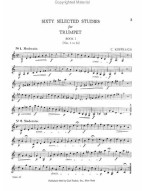Georg Kopprasch: 60 Selected Studies for Trumpet 1 (noty na trubku)