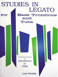 Reginald H. Fink: Studies In Legato For Bass Trombone and Tuba (noty na basový pozoun a tubu)