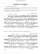Reginald H. Fink: Studies In Legato For Bass Trombone and Tuba (noty na basový pozoun a tubu)