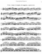 Carl Flesch: Scale System (noty na housle)